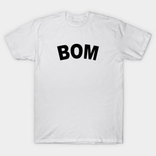 BOM Black Bold T-Shirt